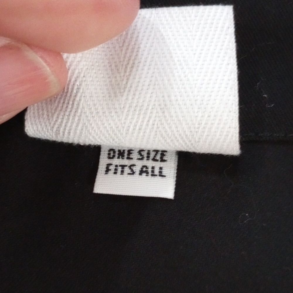 Planet by Lauren G Black Pullover Tunic Dress, OS - Picture 10 of 10